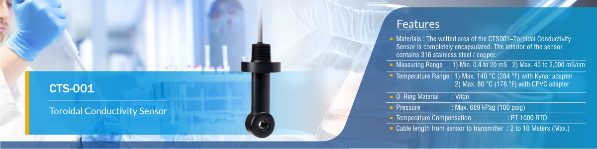 Toroidal-Conductivity-Sensor